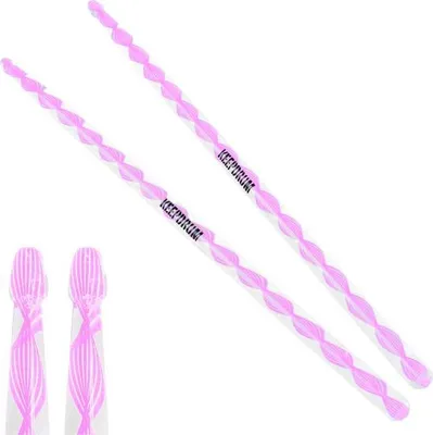 Image de keepdrum DA-P baguettes de batterie en acrylique 5B transparent 1 paire rose