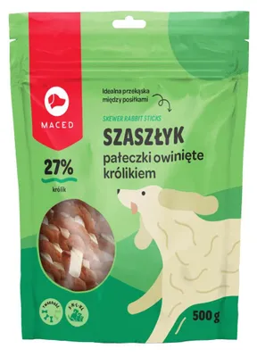 Produktbild von MACED Delikatess-Rindersticks mit Kaninchen 500g