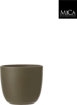 Produktbild von Tusca Topf rund grün h13xd13,5 cm I