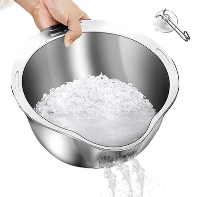 Image de Passoire en acier inoxydable, modèle "Reisschüssel", 1 pièce, pour la cuisine