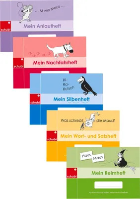 Produktbild von Selbstlernhefte für den Anfangs- und Förderunterricht. Set der 5 Hefte