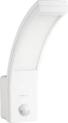 Produktbild von BROLLUX LED Außenleuchte mit Bewegungsmelder IP54 10W Wandleuchte Sensorlampe Weiß
