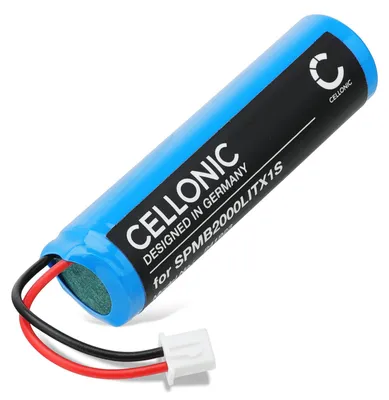 Image de CELLONIC 1x Batterie pour Télécommande Compatible avec Spektrum Transmitter NX8, Transmitter NX6, SPMB2000LITX1S - (2600mAh , 3.7V)