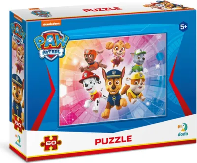 Obrázok produktu pre Puzzle Tlapková patrola: Super partia 60 dielikov