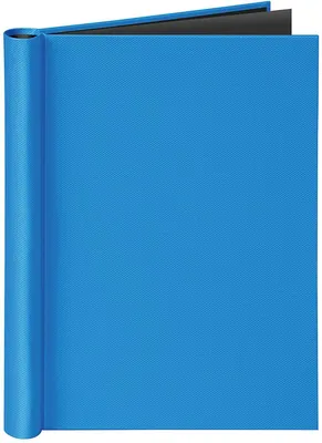 Produktbild von Klemmbinder A4 Karton blau Packung mit 10 Stück