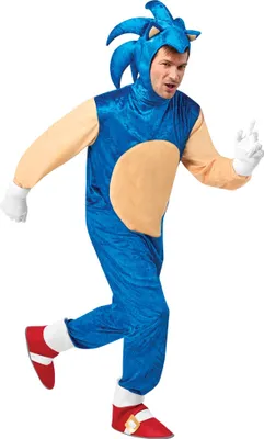 Produktbild von Sonic The Hedgehog - "Deluxe" Kostüm - Herren BN6031 (M) (Blau/Beige)