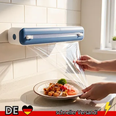 Produktbild von Lebensmittelfilmspender Magnetischer Kunststoffwickelspender mit Cutter