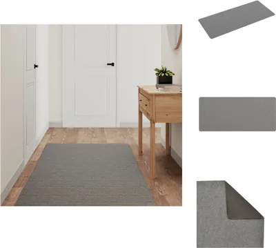 Immagine prodotto di vidaXL Tappeto runner grigio 80x180 cm - Tappeti