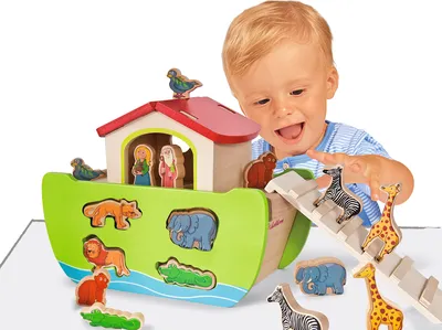 Produktbild von Eichhorn Steckspiel, Arche; 100002084