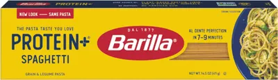 Produktbild von Barilla Spaghetti Protein Plus mit Erbsenprotein Packung 400g