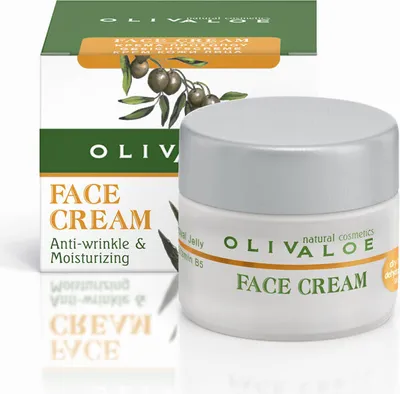 Produktbild von OLIVALOE 00161 - Gesichtscreme für trockene/feuchtigkeitsarme Haut 40ml, Naturkosmetik