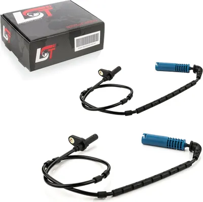 Produktbild von 2x ABS Sensor Raddrehzahlregler hinten links rechts Hinterachse für BMW X3 E83