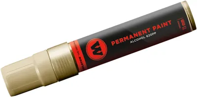 Produktbild von Marker 620PP nachfüllbar 15mm chromgold Packung mit 6 Stück
