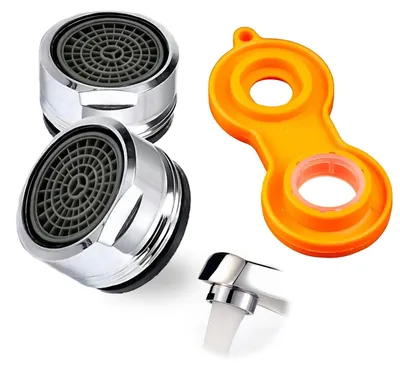 Produktbild von Wasserfilter für den Wasserhahn mit Luftsprudler und Kalkschutz