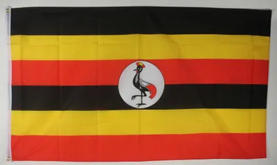 Produktbild von Flagge Fahne : Uganda Ugandaflagge Nationalflagge Nationalfahne