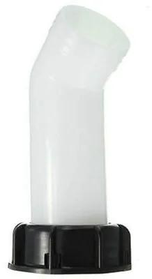 Produktbild von Ablassschlauch 1000 Liter - Für IBC-Wassertanks - Mit Gewindeverbindung - Innendurchmesser 60 mm - Korrosionsbeständig - Einfach zu verwenden - Ablassschlauch