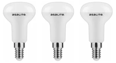 Produktbild von Asalite LED-Lampe R50 E14 5W 470lm 4000K 220-240V 3 Stück