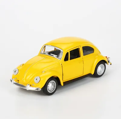 Obrázek produktu pro 1:32 Slitina Auto Model Děti Simulované Roztomilé Stáhnout Vozidlo Hračka Dekorace Narozeniny Dárek Žlutá