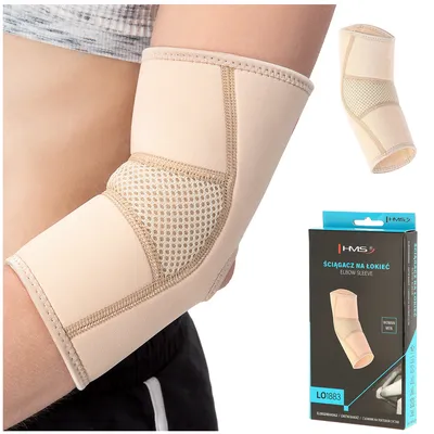 Image de Lo1883 Beige Taille M Bandage pour coude Hms