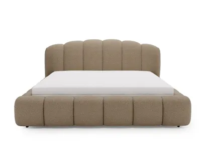 Produktbild von GrainGold Polsterbett Cloud Soft 180x200 - Bett 180x200, Polsterbett mit Bettkasten und Lattenrost – Braun (Anthology 04)