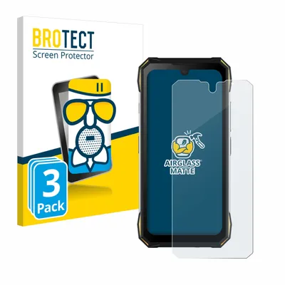 Produktbild von 3x BROTECT Entspiegelungs Schutzglas für Doogee S89 Pro Schutzfolie Panzer Folie Glas Display Schutz matt