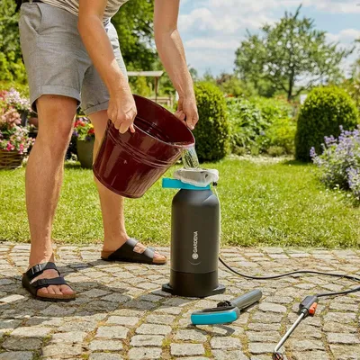 Image de GARDENA 11130-20 GARDENA Drucksprüher Comfort schwarz, grau