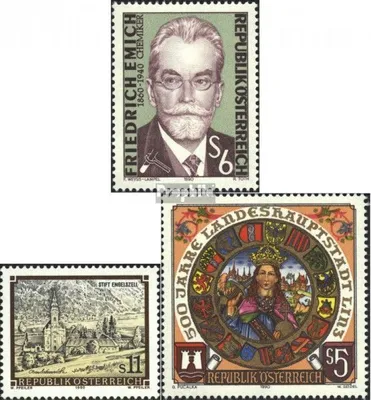 Produktbild von Briefmarken Österreich 1990 Mi 1981,1982,1983 (kompl.Ausgaben) postfrisch Sondermarken