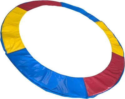 Immagine prodotto di Copertura di sicurezza per molle di trampolino - Coperture di sicurezza per trampolino - Sicurezza per trampolino - Copertura completa delle molle - 8 piedi - Nero