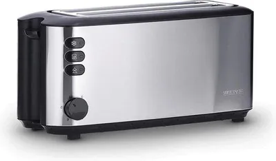 Obrázok produktu pre Automatický hriankovač 1400 W, nerezová oceľ, čierny, vysoká kvalita