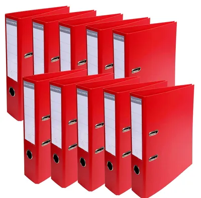 Immagine prodotto di Cartella Premium A4 PVC 70mm rosso Confezione da 10