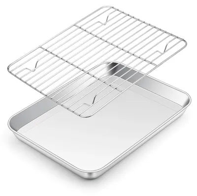 Produktbild von Kleine Backform mit Abkühlgitter - Spülmaschinenfest & Langlebig