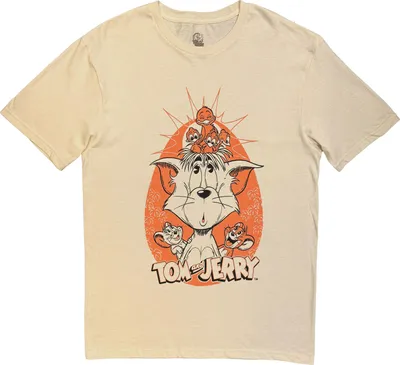 Produktbild von Tom & Jerry - "Tom Bird Nest" T-Shirt für Herren/Damen Uni RO15419 (M) (Natürlich)