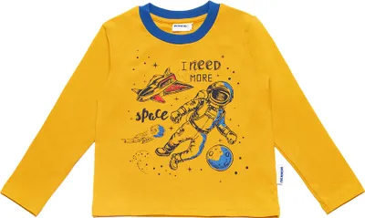 Produktbild von Jungen-T-Shirt langärmlig More Space  - Gelb - 110