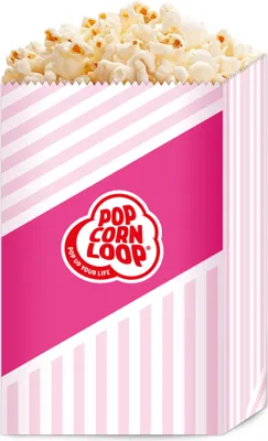 Produktbild von Popcorntüten RosaI 50 Stk