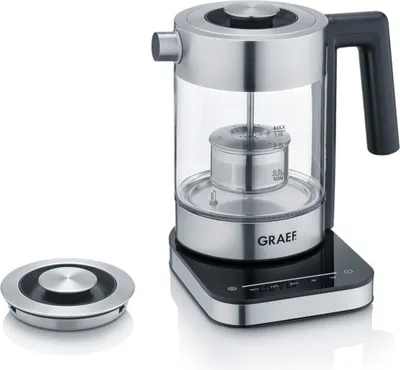 Produktbild von Graef WK 350 Wasserkocher transparent/edelst.