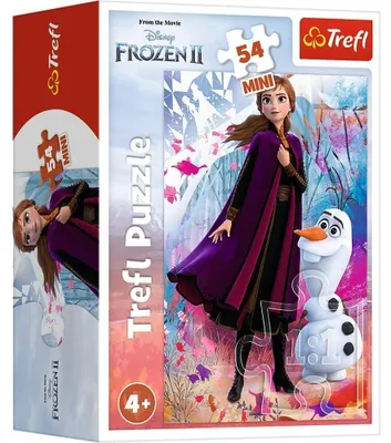 Obrázek produktu pro TREFL Puzzle Ledové království II: Anna a Olaf 54 dílků