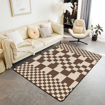Obrázek produktu pro Geometrický koberec do ložnice, rozměry 150x200 cm