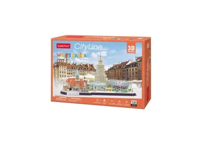 Obrázok produktu pre DANTE Cubic Fun puzzle 3D CityLine Warszawa 20271