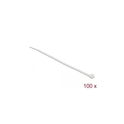 Imagen del producto de Delock 18606 DELOCK Kabelbinder 200mm 100Stk transparent
