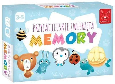 Produktbild von KANGURO Memory-Spiel Friendly Animals 40810