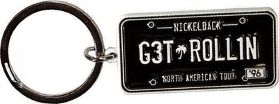 Produktbild von Nickelback License Plate Schlüsselanhänger