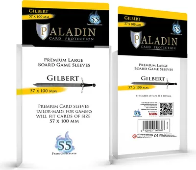 Produktbild von Board and Dice - Paladin Sleeves - Brettspiel Hüllen für Spiele - viele Größen