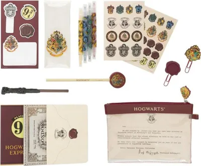 Productafbeelding van Erik Harry Potter Hogwarts Schrijfsysteem, Gouden, Eén maat
