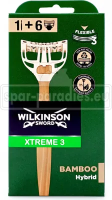 Zdjęcie produktu dla Jednorazowa maszynka do golenia Wilkinson Xtreme 3 Sensitive Comfort, opakowanie 4 szt