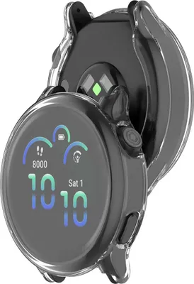 Produktbild von Schutzhülle für Garmin Vivoactive 6, Bizon Case Watch Felipe, Transparent
