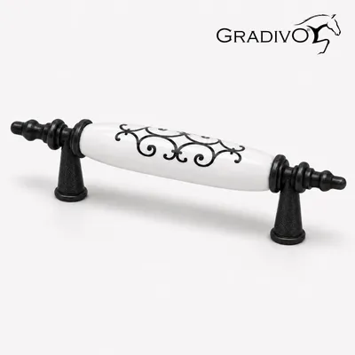 Produktbild von Möbelgriff Küchengriffe Schrankgriff Bügelgriff Schubladengriffe 930 Schwarz 128 mm