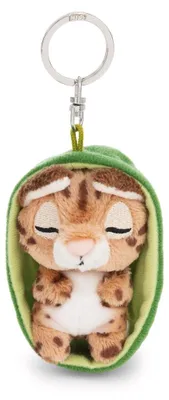 Produktbild von Nici Schlüsselanhänger Karakal Für Haustiere 8 Cm Grün  Kinder Grün One Size