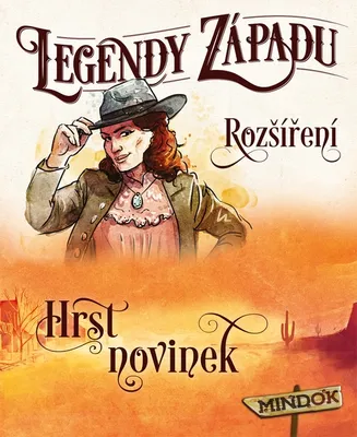 Obrázok produktu pre Mindok Legends of the West: 1. rozšírenie - Hŕstka noviniek