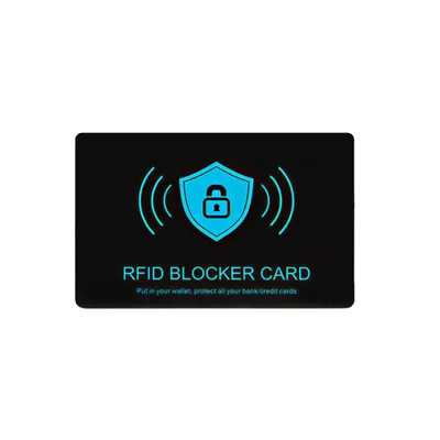 Produktbild von RFID Blocker Schutzkarte – NFC Schutzkarte für EC- &  Kreditkarten – Datenschutzkarte