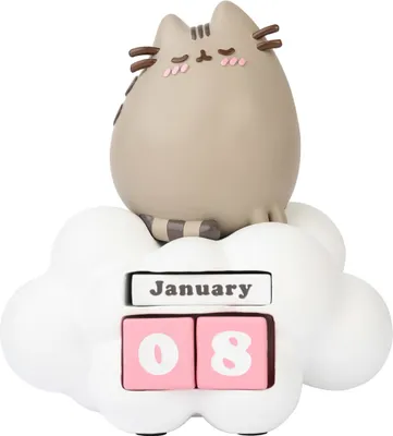 Obrázek produktu pro Pusheen 3D věčný kalendář z kolekce Purrfect Love, 12 cm